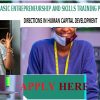 basic entrepreneurship and skills training programme fbjwc