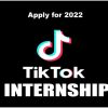 TikTok Undergraduates/Masters Internship Program Application Form 2022 for African Students