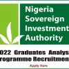 Nigeria Sovereign Investment Authority 2022 Graduates Analyst Programme Recruitment