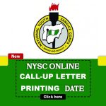 NYSC Call up Letter