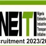 Nigeria Extractive Industries Transparency Initiative Recruitment 2023/2024 – www.neiti.gov.ng