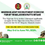 Nigerian army intake