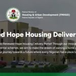 Renewed Hope Housing Estate Delivery