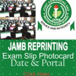 Jamb Reprinting Photocard