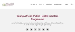 PUBLIC HEALTH SCHOLARS